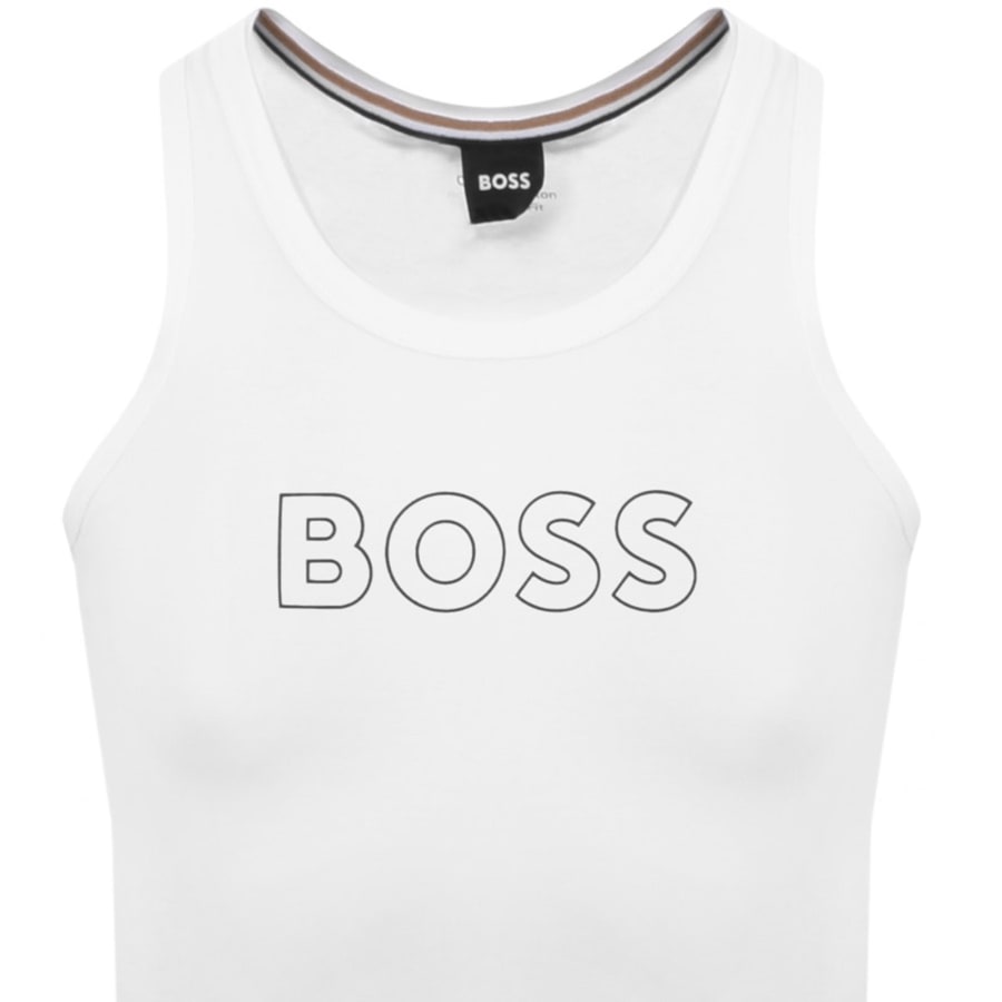 BOSS Beach Vest WhiteBOSS Beach Vest White Male X Large